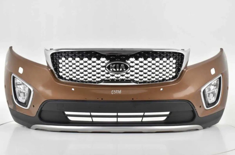 Бампер передній Kia Sorento 3 III перед оригінал разборка — фото 3