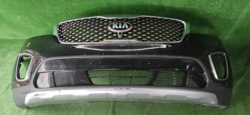Бампер передній Kia Sorento 3 III перед оригінал разборка — фото 6