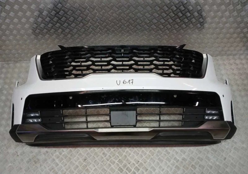 Бампер передній Kia Sorento 4 IV Lift перед оригінал разборка — фото 2