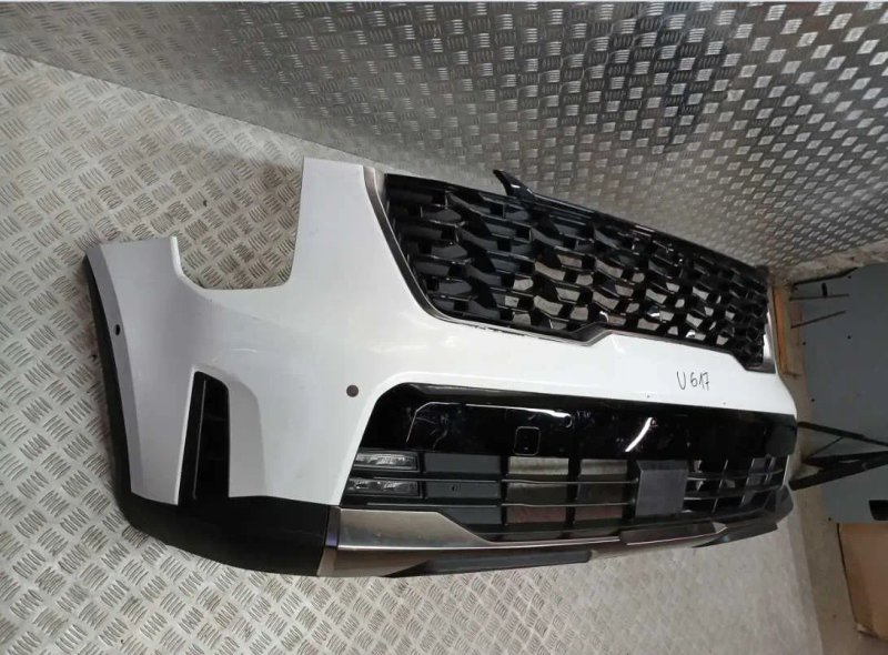 Бампер передній Kia Sorento 4 IV Lift перед оригінал разборка — фото 3