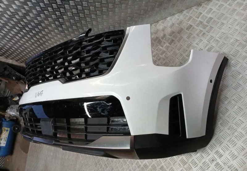 Бампер передній Kia Sorento 4 IV Lift перед оригінал разборка — фото 4