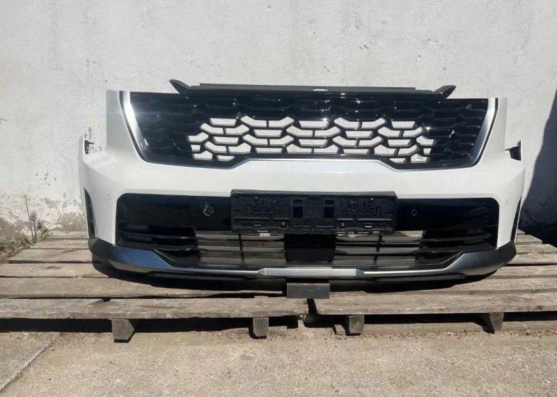 Бампер передній Kia Sorento 4 IV Lift перед оригінал разборка — фото 8