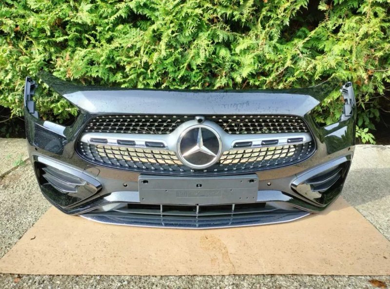 Бампер передній Mercedes GLA H247 W247 Lift AMG перед оригінал разбор — фото 3