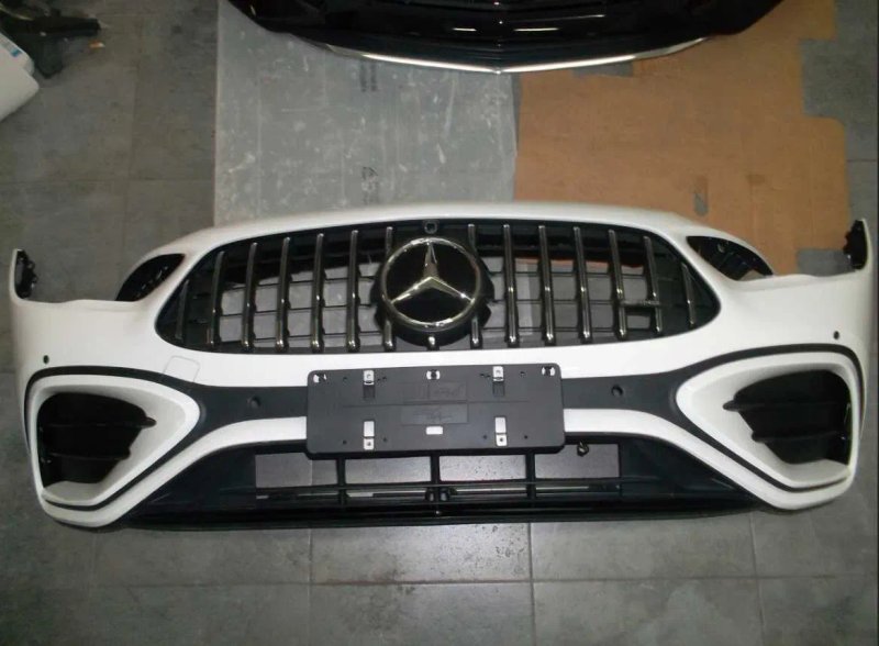 Бампер передній Mercedes GLA H247 W247 Lift AMG перед оригінал разбор — фото 6