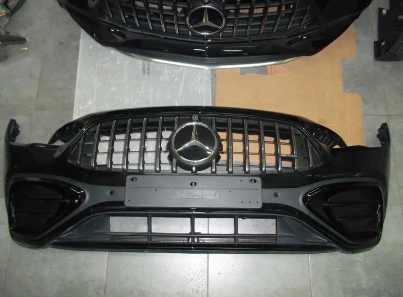 Бампер передній Mercedes GLA H247 W247 Lift AMG перед оригінал разбор — фото 7
