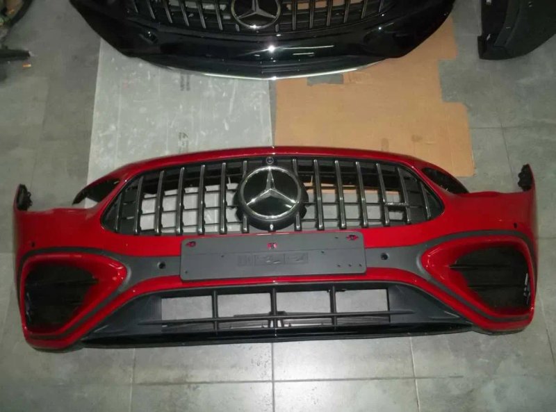Бампер передній Mercedes GLA H247 W247 Lift AMG перед оригінал разбор — фото 8