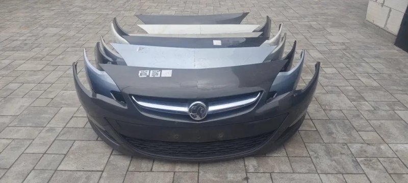 Бампер передній Opel Astra J 2009-2015 рестайл дорестайл оригінал GM — фото 3
