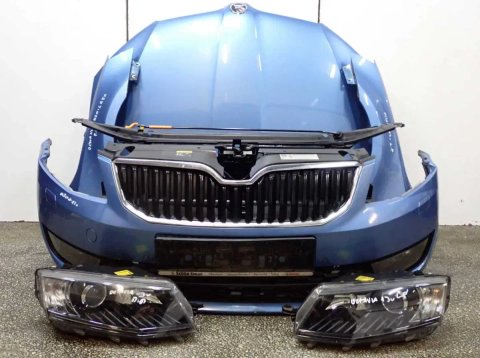 Бампер передній Skoda Octavia Октавия шрот разборка запчасти бу бв Шкода