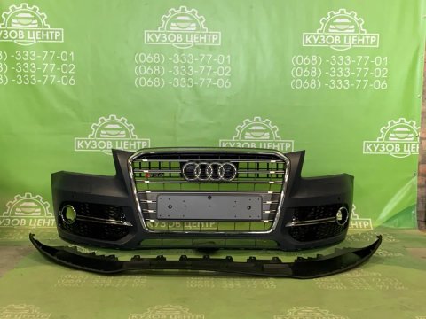 Бампер передній в зборі комплектний Audi Q5 SQ5 S-line 8r 2012-2016