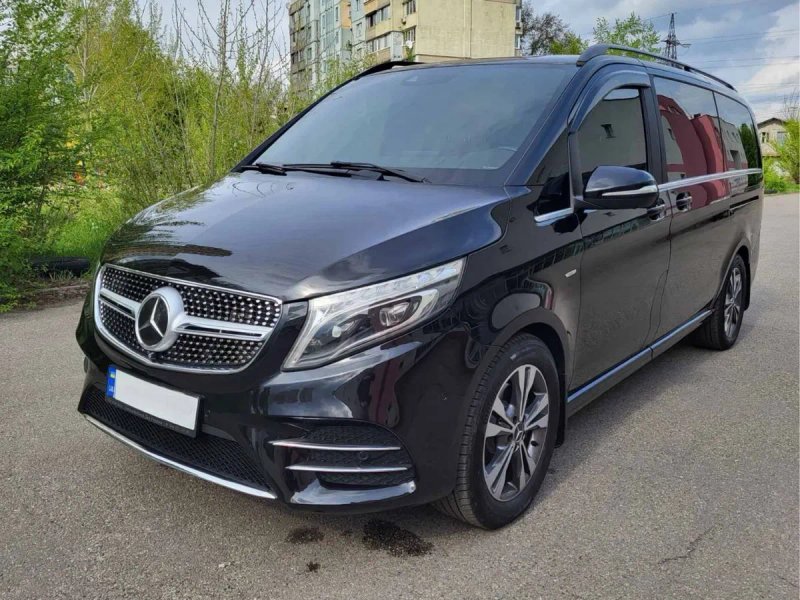 Бампер передний задний AMG Mercedes V Class Vito Metris W447 2014-2023 — фото 7
