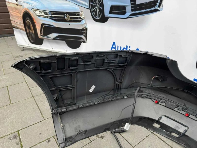 Бампер задній Гольф 6 LC9X 1к9807417 1к9807521D volkswagen golf vi 6 универсал Jetta USA Європа 4 партроніки відбивачі під форкоп — фото 6