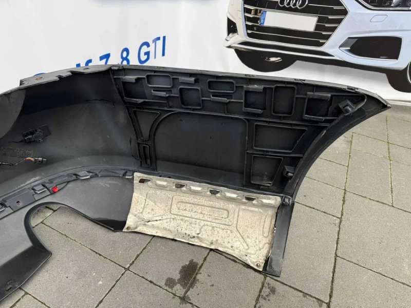 Бампер задній Гольф 6 LC9X 1к9807417 1к9807521D volkswagen golf vi 6 универсал Jetta USA Європа 4 партроніки відбивачі під форкоп — фото 7