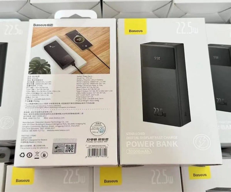 Baseus PowerBank 30000mAh 22.5W Star lord — фото 2