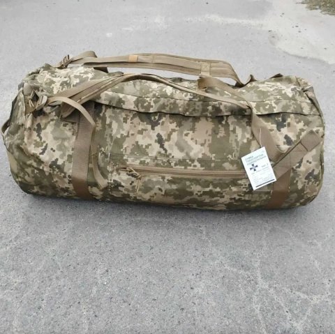 Баул армійський піксель ЗСУ. Сумка транспортна індивідуальна.