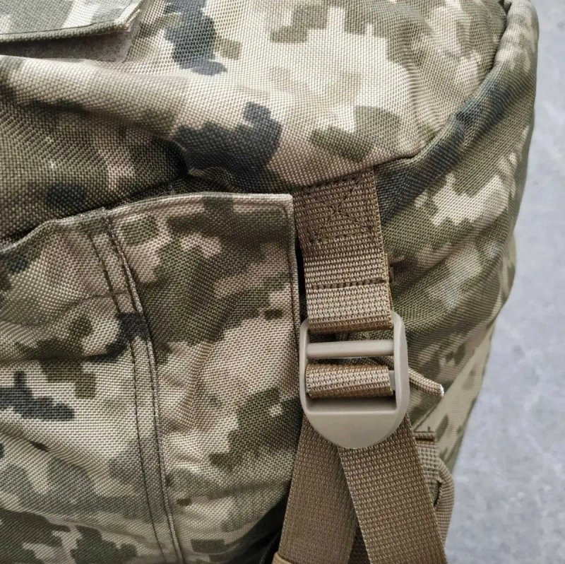 Баул армійський піксель ЗСУ. Сумка транспортна індивідуальна. — фото 8