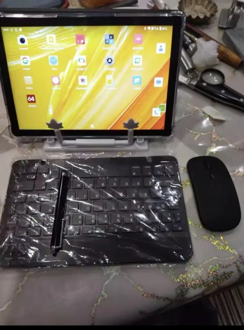 BDF-Y7 Новий 5G Pad 10,1-дюймовий планшет Восьмиядерний 8 ГБ+256 ГБ ПЗУ HD-дисплей Подвійна SIM-камера +powerbank Планшетний з клавіатурою Миша