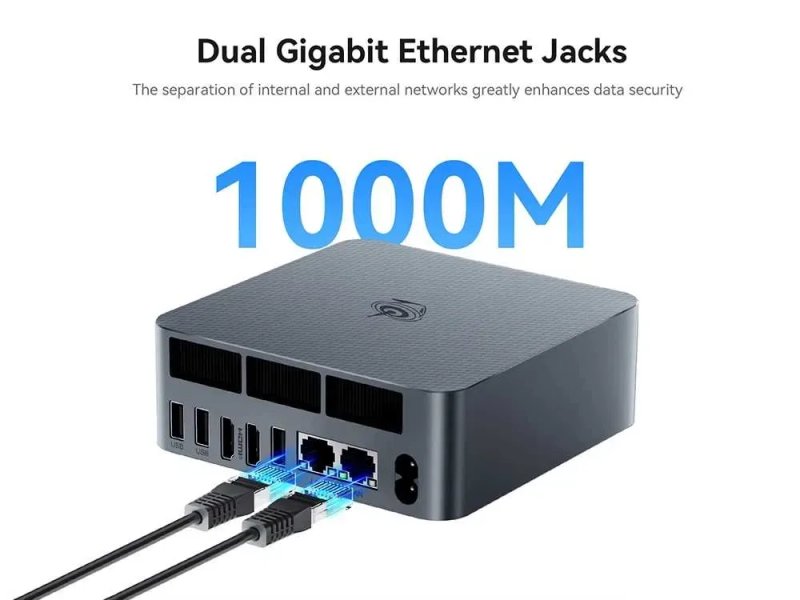 Beelink EQi12 Intel Core i5-1235U 32GB RAM 500GB NVMe - Кращий вибір! — фото 4