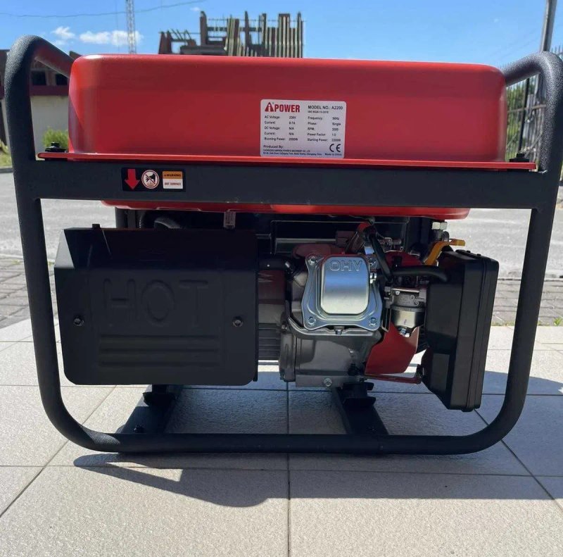 Бензиновий генератор A-iPower A2200 2.2 кВт з Німеччини. Мідна обмотка. Знижка для ЗСУ та УБД 10%. — фото 3