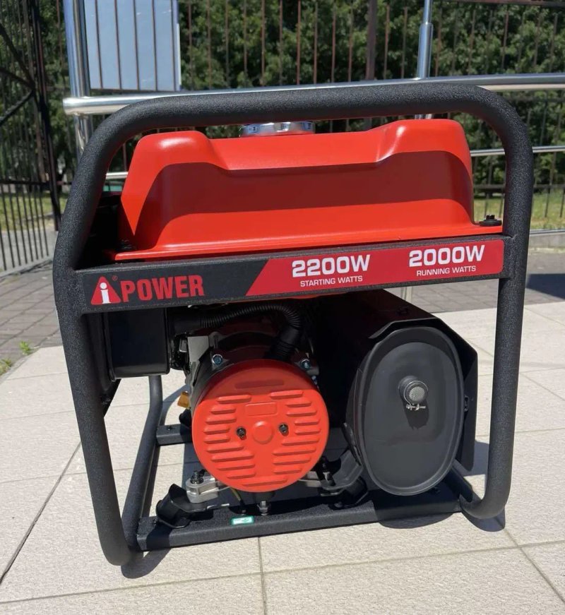 Бензиновий генератор A-iPower A2200 2.2 кВт з Німеччини. Мідна обмотка. Знижка для ЗСУ та УБД 10%. — фото 4