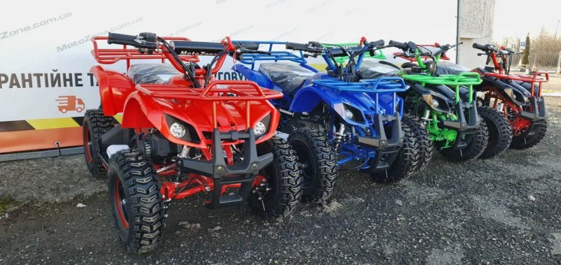 Бензиновый детский квадроцикл HAMMER mini 2T 65 куб. 2026 | Акция — фото 3