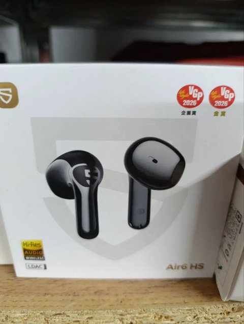 бездротові навушники SoundPEATS Air6 HS (чорного кольору) з підтримкою Hi-Res Audio Wireless та кодека LDAC.