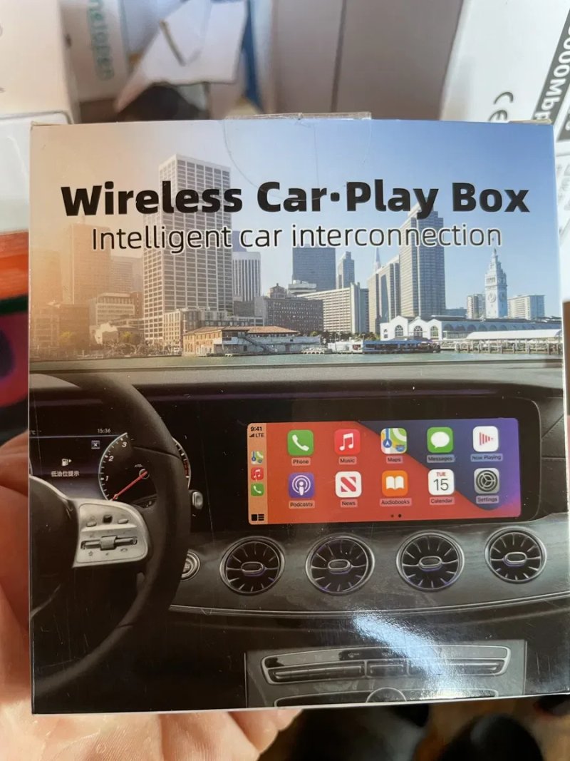 Бездротовий адаптер Wireless CarPlay для авто USB / USB-C iPhone — фото 3