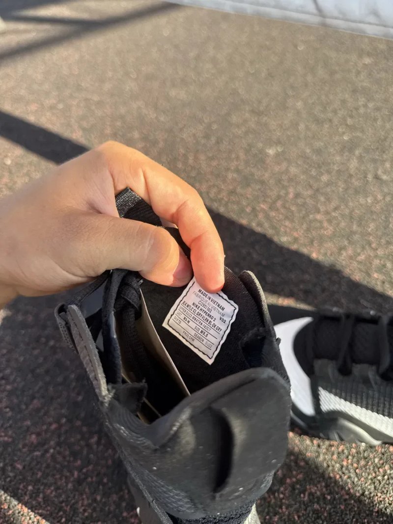 БЕЗКОШТОВНА ДОСТАВКА‼️Боксерки Nike HyperKO 2 Black (Чорно-Білі), боксерки,nike hyperko 2 , boxing shoes,оригінал,боксер,boxer,hyperko 2,боксерки, box — фото 3