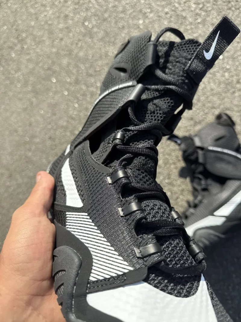 БЕЗКОШТОВНА ДОСТАВКА‼️Боксерки Nike HyperKO 2 Black (Чорно-Білі), боксерки,nike hyperko 2 , boxing shoes,оригінал,боксер,boxer,hyperko 2,боксерки, box — фото 4