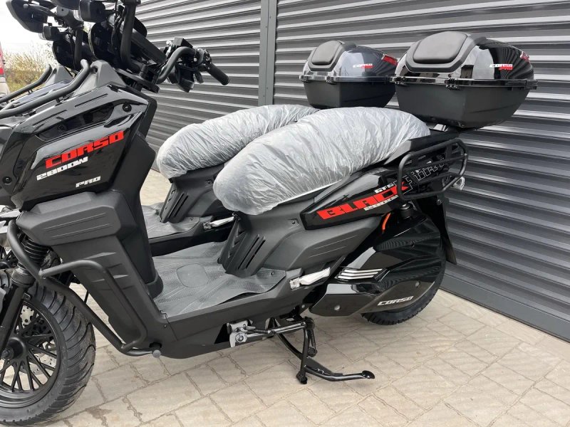 ‼️Безкоштовна доставка‼️Електроскутер Кросер.Corso BlackFury2800W 72V40Ah — фото 3