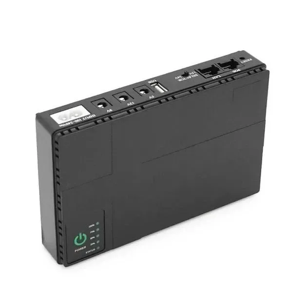 Безперебійник для роутера. 10400mah ДБЖ UPS-36W. DC1036P. Джерело безперебійного живлення для роутера. Павербанк для вай фай. ДБЖ УПС ИБП для роутера. — фото 6