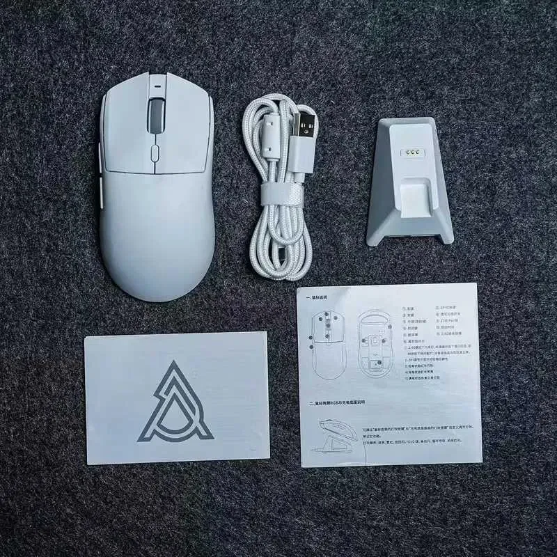 Безпровідна ігрова миша Ajazz AJ139 V2 MC (12000 DPI, зарядна база) — фото 4