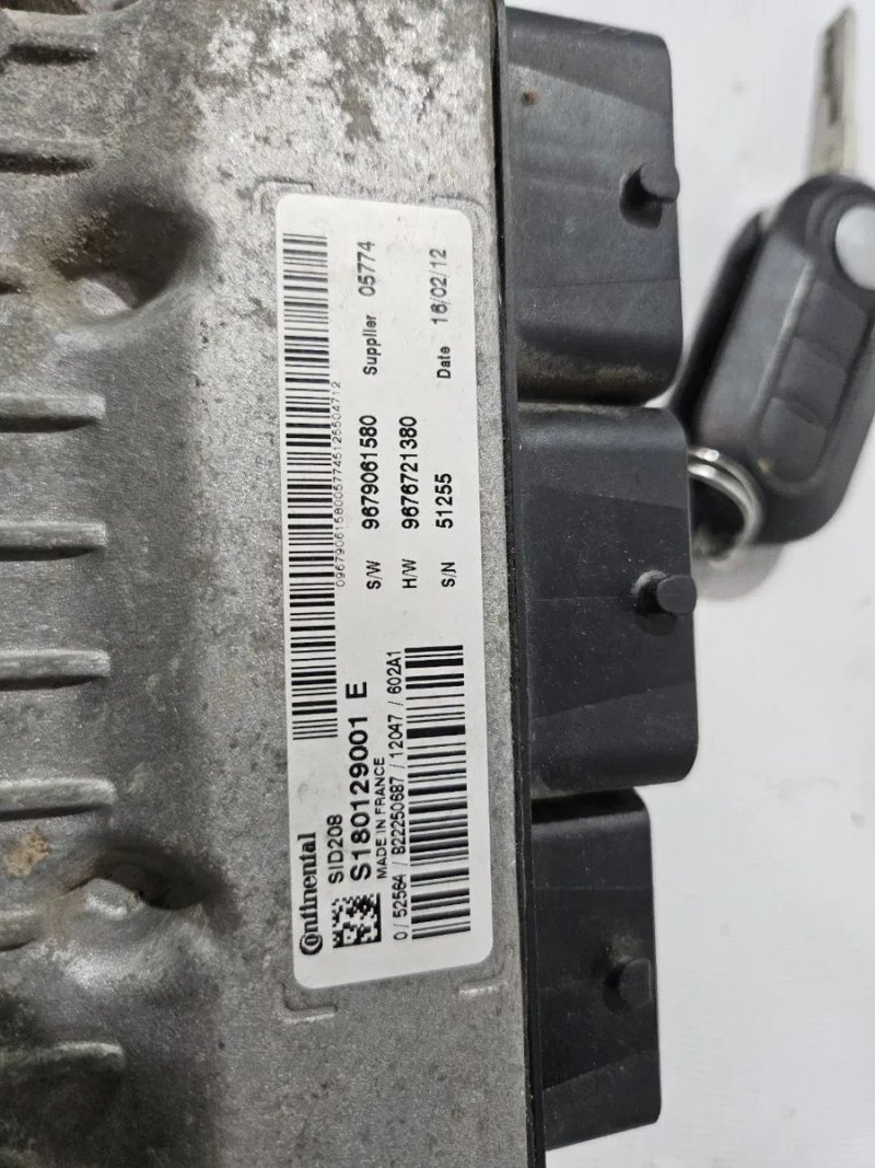 Блок керування двигуном Peugeot Boxer / Citroen Jumper / Fiat Ducato 2006-2016 9679061580 розборка шрот запчастини  967671380 Пежо Боксер / Сітроен Дж — фото 3
