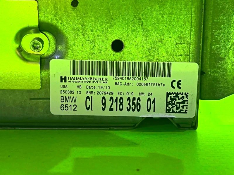 Блок ССС БМВ Х5 Е70 E60 E90 Блок CIC BMW X5 E70 Магнитола CCC Монитор — фото 7