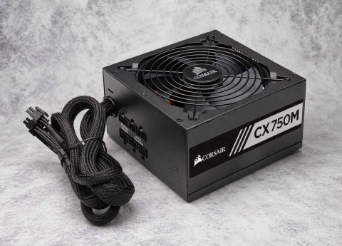 Блок живлення 750W Corsair CX750M 80 Plus Bronze (повний комплект модульних кабелів) + Гарантія