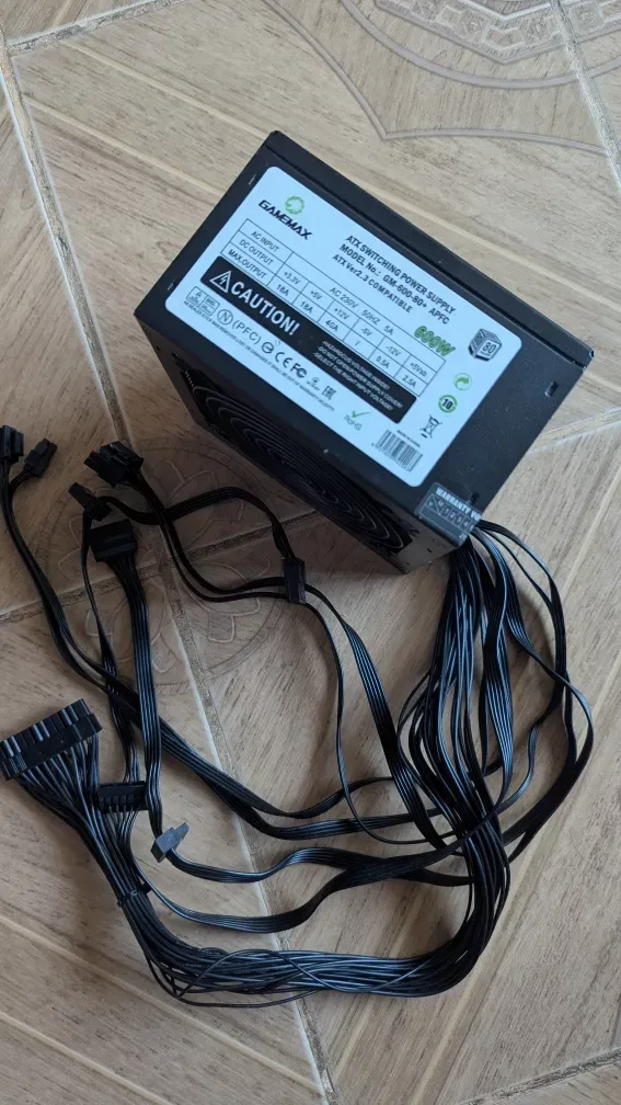 Блок живлення AeroCool Cylon 700W (ARGB)/Блок GameMax GM-600-80+600W — фото 6