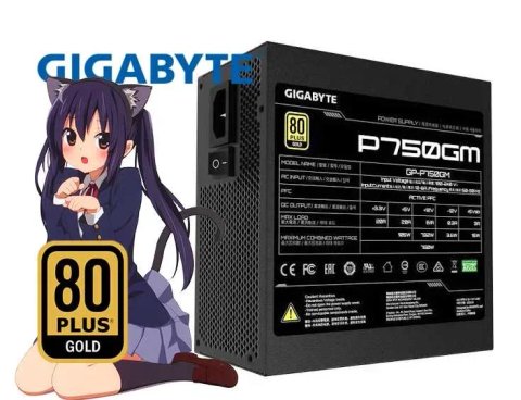 Блок живлення Gigabyte 750w на пломбах