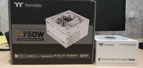 Блок живлення Thermaltake Toughpower GT Snow 750W Gold ATX 3.1 White