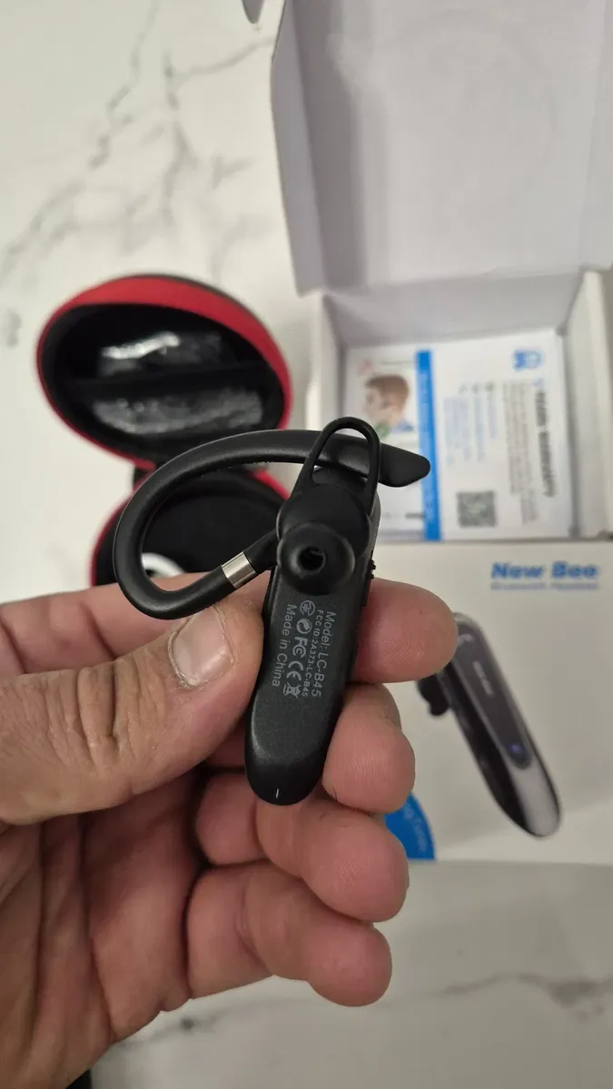 Блютуз гарнітура(bluetooth)Bee LC-B45 Black блютус — фото 3