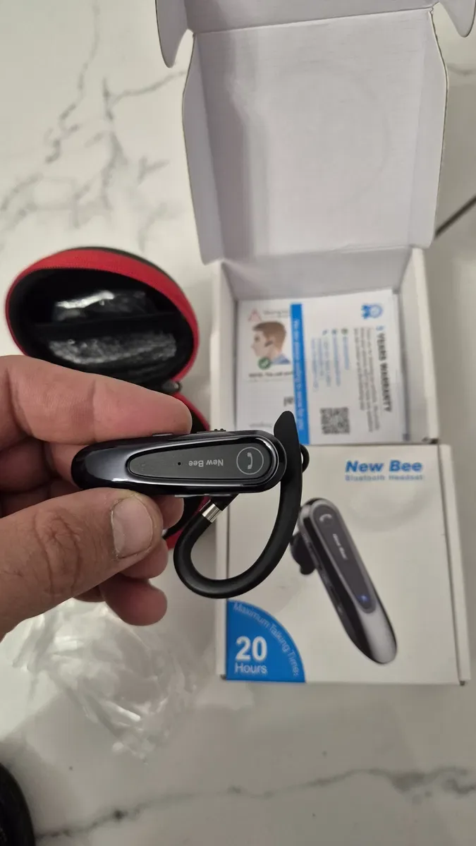 Блютуз гарнітура(bluetooth)Bee LC-B45 Black блютус — фото 4
