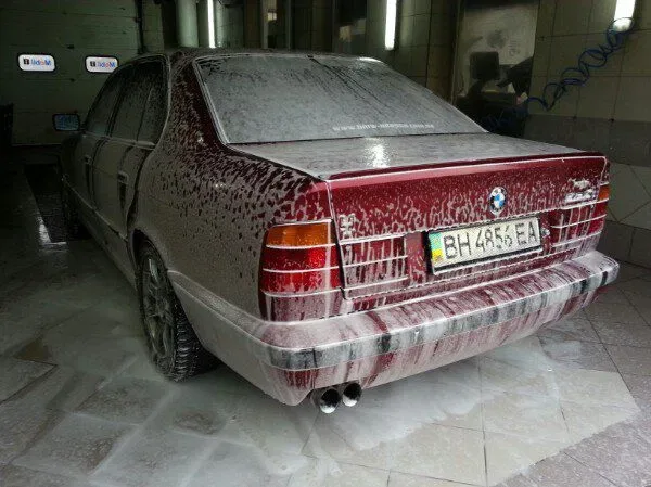 бмв e30 е34 е36 е38 е39 е46 спойлер сабля лип Bmw м спойлер накладка — фото 2