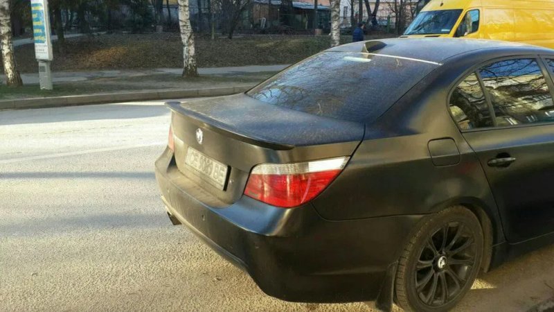 бмв e30 е34 е36 е38 е39 е46 спойлер сабля лип Bmw м спойлер накладка — фото 5
