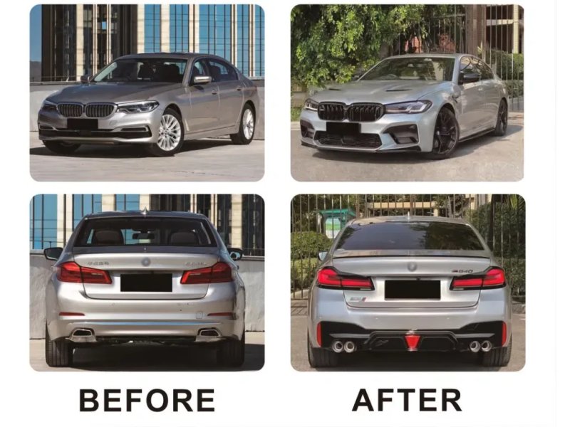 BMW 5 G30/G31 Комплект рестайлінгу (в M5 Competition 2021 рік) — фото 3