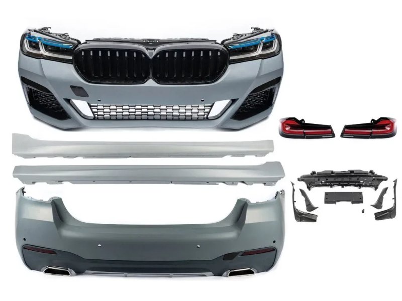 BMW 5 G30 Комплект обвісів рестайлінг (в M-Tech 2021 рік)Обвес — фото 2