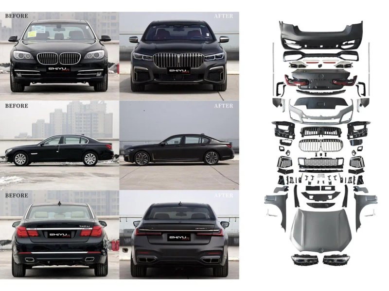 BMW 7 серія F01/F02 Комплект рестайлінгу в G12/Комплект рестайлинга — фото 5