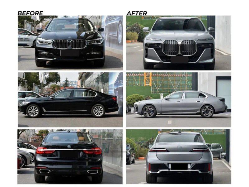 BMW 7 серія G11/G12 2015-2022 рр. Комплект рестайлінгу для G12 в G70 M760 2025 року — фото 2