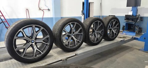 BMW диски титани 741m r21