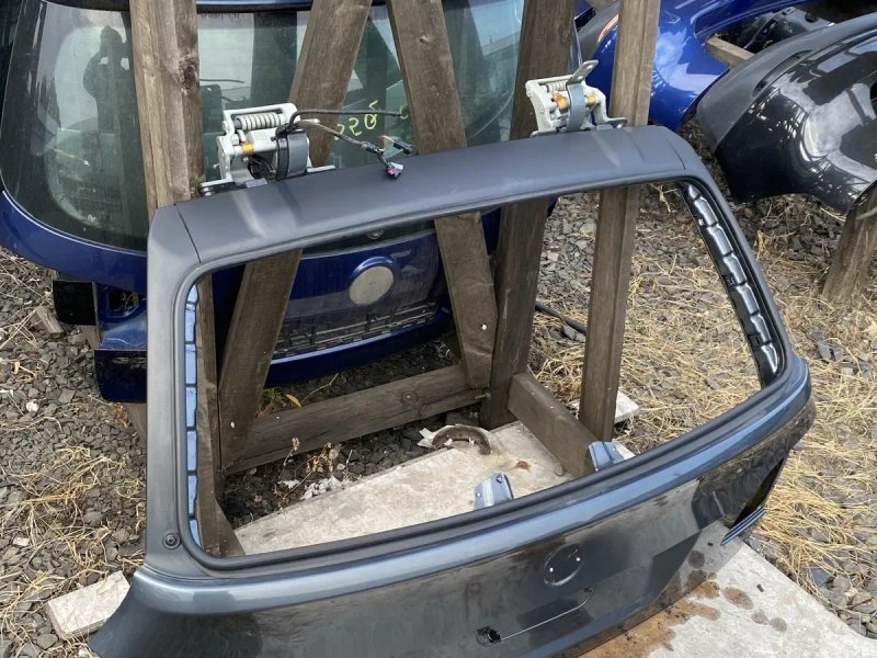 BMW E61, ляда E61, кришка багажника E61, двері багажника BMW E61, запчастини BMW E61 універсал. — фото 4
