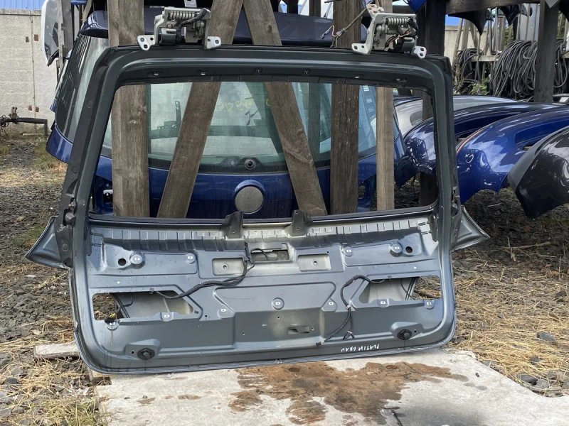 BMW E61, ляда E61, кришка багажника E61, двері багажника BMW E61, запчастини BMW E61 універсал. — фото 5