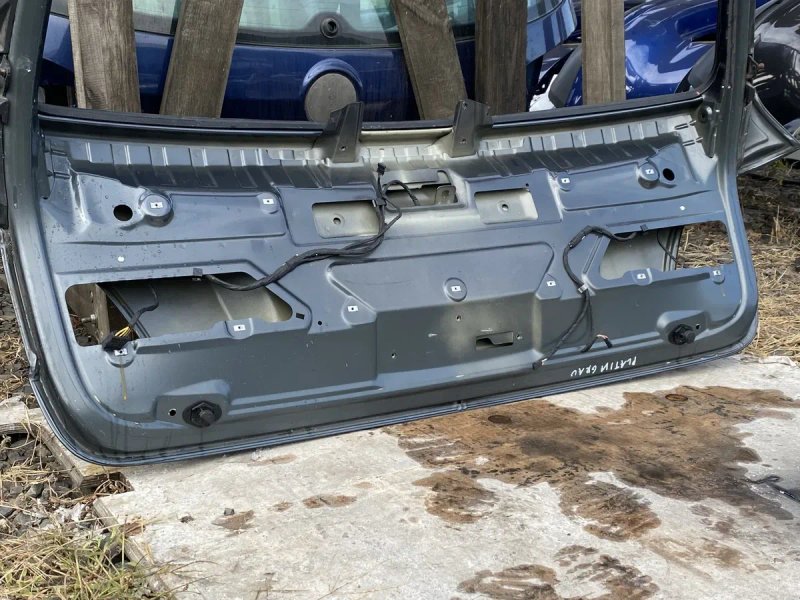 BMW E61, ляда E61, кришка багажника E61, двері багажника BMW E61, запчастини BMW E61 універсал. — фото 6