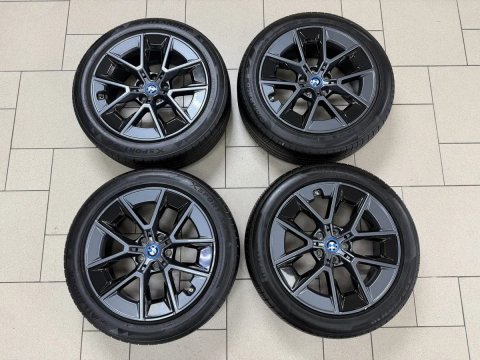 BMW i4 g26 колеса R18 диски з резиною бмв г26 854 стиль